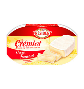 Сыр мягкий с белой плесенью Le Cremiot Extra Fondant Президент 60% 200г