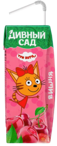 Нектар Вишневый Три кота  Slim leaf Дивный сад 0,2л