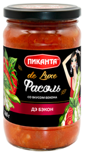 Фасоль Дэ Бэкон со вкусом бекона 360гр (1/10)