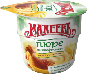 Пюре картоф.вкус курицы стакан 40г