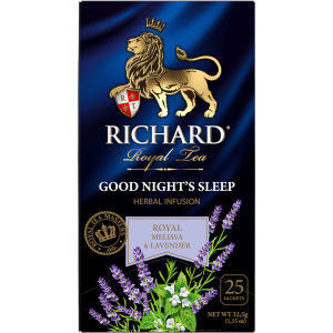 Чай Ричард Роял Мелисса Лаванда.Good Night's Sleep 25*32,5г