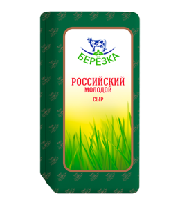Сыр Савушкин Береза Российский молодой 50% п/тв.Брус(3,5кг), весовой