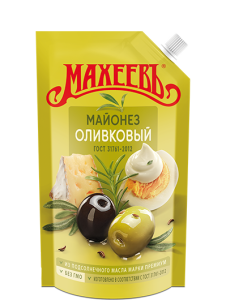 Майонез "Оливковый" 50,5% 380г д/п