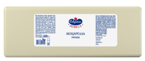 Сыр полутвердый Моцарелла Пицца Свежа 40% вес Савушкин 2,2кг-2,4кг, весовой
