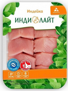 Медальон индейки  (лоток) вес. Индилайт, весовой