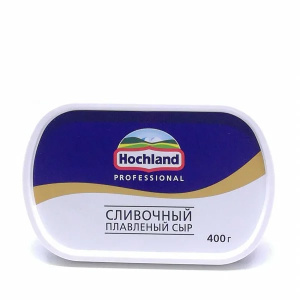 Сыр плавленый HochlandProf Сливочный 400гр 1/6
