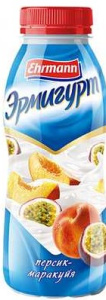 Эрмигурт питьевой Персик-Маракуя 1,2% 420г(6/1)