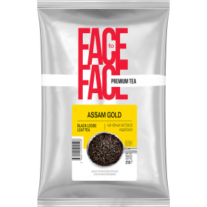 Чай Face to Face Assam Gold чёрный лист 250гр