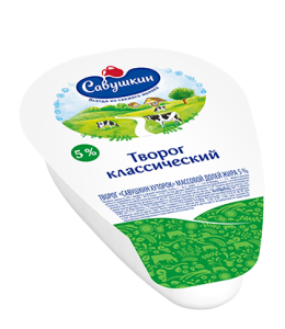 Творог Савушкин Хуторок 5,0% 200г