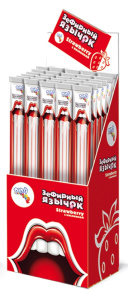 Зефирный язычок клубника (30шт*13г)