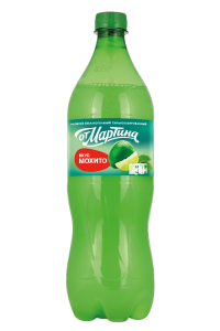 Мохито от Мартина ПЭТ сильногаз. б/а напиток 1л 1/9