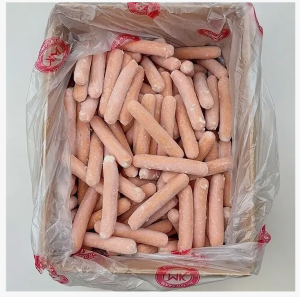 Сосиски Андриановские заморож. вес. 8кг/кор, весовой