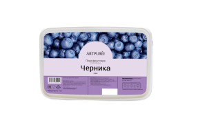 Черника пюре заморож. Artpuree 1кг 1/6