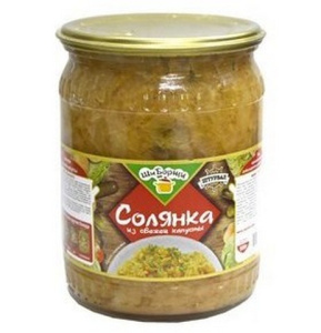 Солянка из свежей капусты ст/б 500г