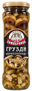 Грузди маринованные с/б 370мл 1/12
