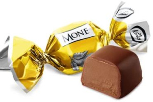Конфеты "Моне" трюфель с грушей фас. 1кг (6шт)