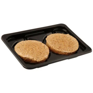 Котлеты растительные замороженные Hi, лоток 0,2кг, 12 шт/кор