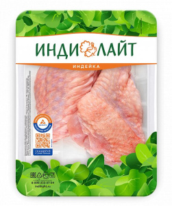 Крыло индейки резанное (целое) (лоток) вес. Индилайт, весовой