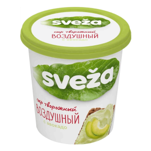 Сыр творожный Воздушный с авокадо 60% 150г Савушкин