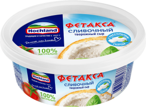 Сыр творожный Фетакса Сливочная 140гр