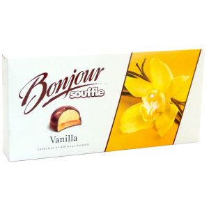 Десерт "Bonjour  souffle" ваниль 232г (9шт)