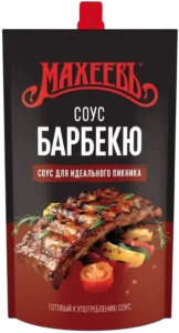 Соус деликатесный Махеев Барбекю д/п 230г 1/16