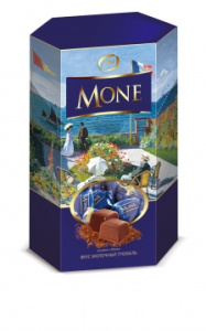 Конфеты "Моне" вкус молочный трюфель 200г Конти  коробка