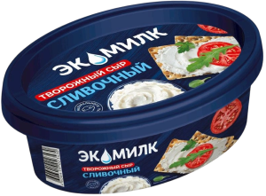 Сыр творож. с томатами  Экомилк 60% 120гр 1/6