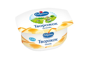 Паста творожная десертная чизкейк 3,5% пс/с 120г Савушкин(8/1)