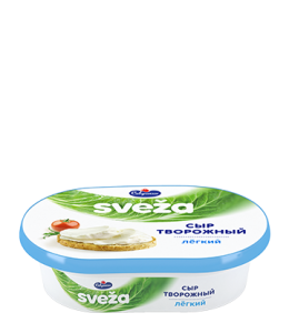 Сыр творожный Легкий "Свежа"ванночка 35% 150г Савушкин