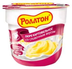Пюре Роллтон 40г.со Сливочным вкусом