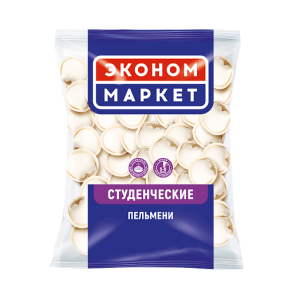 Пельмени Студенческие из мяса птицы Эконом  450гр 1/16