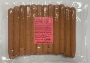 Колбаски для жарки Братвурст с говядиной 960 гр заморож. 1/10