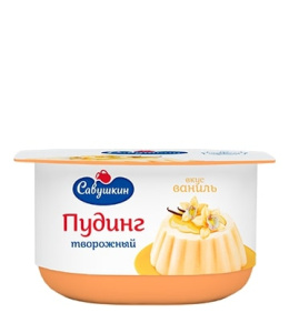 Пудинг творожный Ваниль 4% 130гр