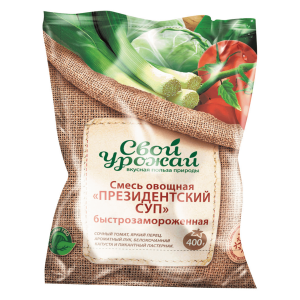 Смесь овощная Президентский суп 400гр Свой Урожай (20\1)