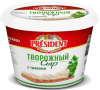 Сыр творожный С травами Президент 140гр