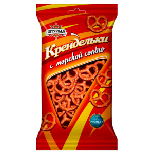Крендельки с морской солью 40г 32шт