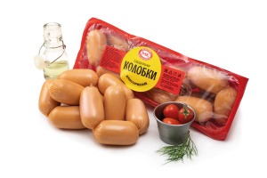 Сардельки Колобки Классические 415гр МК-Балтика 1/6