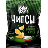 Чипсы Клац-Клац  со вкусом сметаны и лука 50 гр