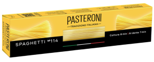 Макароны PASTERONI Спагетти №114, 450г Саоми