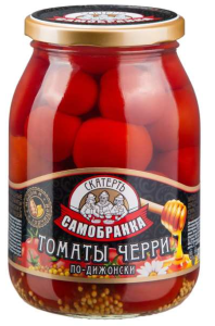 Черри томаты Скатерть-Самобранка марин. по-Дижонски с/б 500мл 1/12