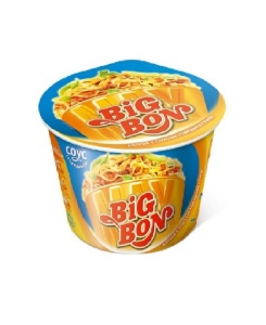 Лапша  "БигБон" 95г Говядина гриль с соусом