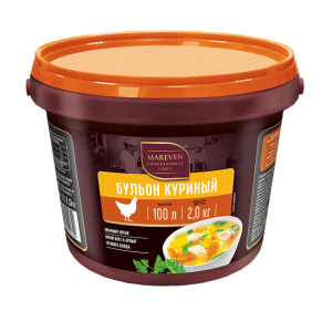 Бульон куриный Натуральный Mareven Professional Food 2кг