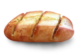 Булочка "Французская" с чесноком 75гр (40шт) МХК упак.