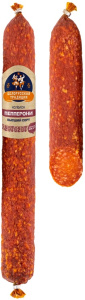 Колбаса с/к куриная Пепперони 240гр Белорусские традиции 1/8