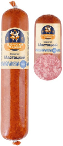 Колбаса в/к Сервелат Мастацкий  420гр Белорусские традиции 1/10