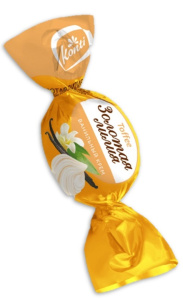 Конфеты "Золотая лилия" с ванильным кремом 1кг/6шт Конти