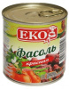 Фасоль красная в т/с 400 гр ключ Еко