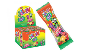 Жевательный мармелад Jellopy Sour Wand Tutti (24шт*20г)