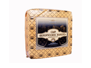 Сыр Белорусское золото 45% 200гр Минская марка